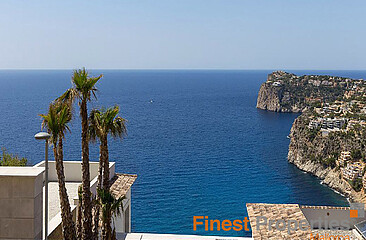 Villa moderna en venta en una ubicación espectacular en Cala Llamp - Porto d´Andratx