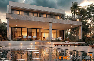 Villa de nueva construcción en venta en Santa Ponsa cerca del puerto