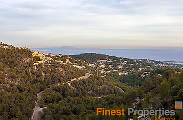 Villa de lujo excepcional con vistas al mar en la mejor zona residencial de Costa den Blanes