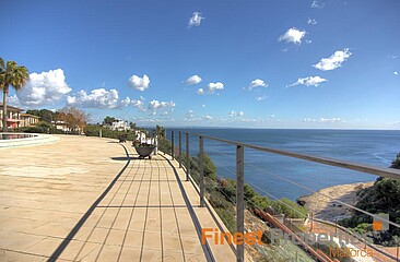 Amplio apartamento en un popular complejo residencial en Sol de Mallorca en alquiler