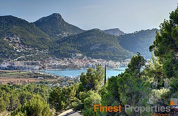 Villa projetado con vistas al mar en venta en Porto D'Andratx-Monport.