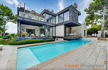 Moderna Villa en alquiler en Cala Vinyas