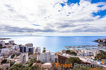 Ático con vistas al mar - Apartamento en venta en Sant Agusti, cerca de Palma