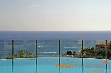 Villa de lujo con vistas panorámicas al mar en el suroeste de Mallorca