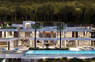 Extravagante villa moderna de nueva construcción en venta en Port Andratx