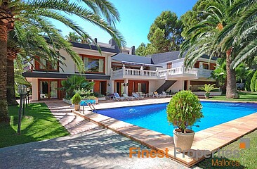 Villa exclusiva en zona tranquila, al lado del campo de golf de Son Vida